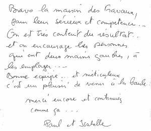 Témoignage de Paul et Isabelle