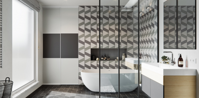 Verrière salle de bain