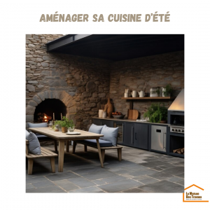 ☀️🍽️ Créez une cuisine extérieure de rêve avec La Maison des Travaux Cenon & Le Bouscat ! 🌿✨