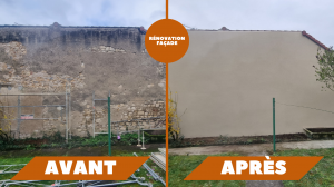 Avant après façade