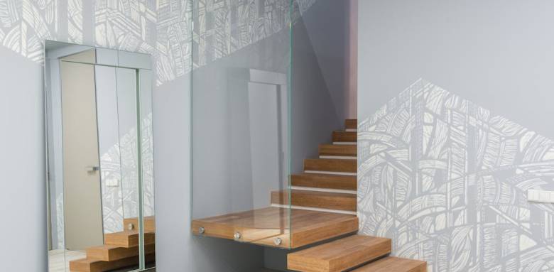 Le verre et le bois, mariage très chic 