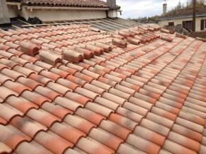 Réfection de toiture - pose de tuiles romaines - Valence 26