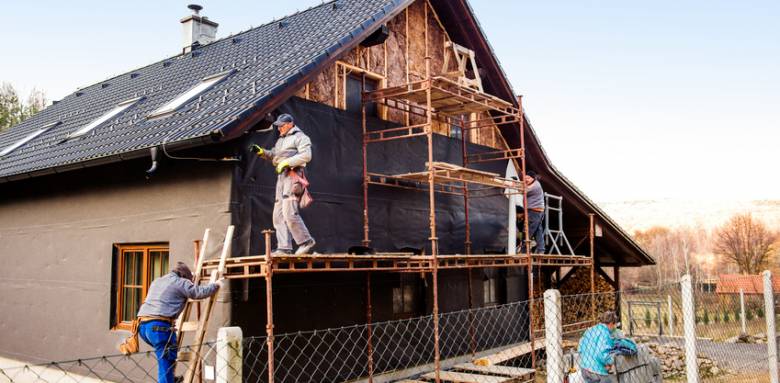 Travaux d'isolation extérieure - Nantes 44