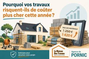 Hausse du prix des matériaux en 2026 - Pornic 44