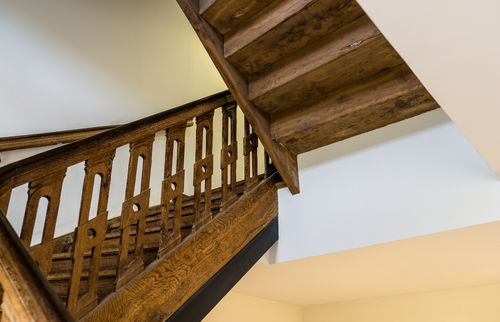 Escalier en bois
