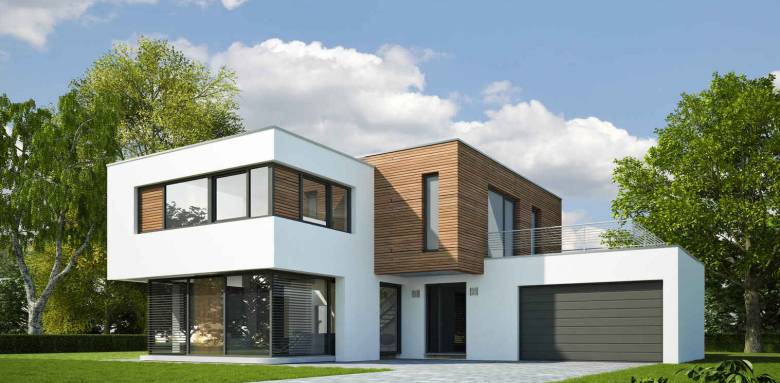 Une extension de maison 