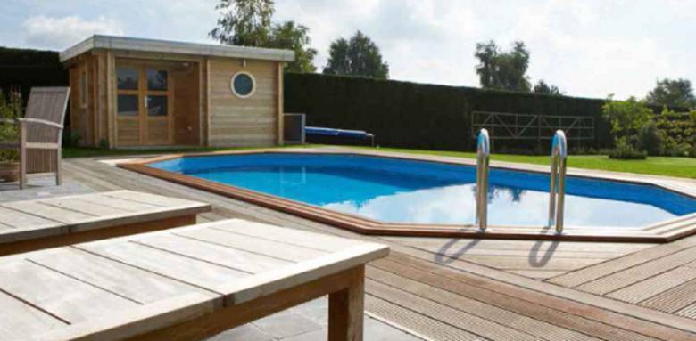 Piscine en bois sur Bayonne