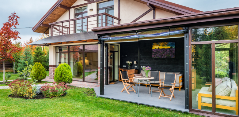 Véranda structure aluminium