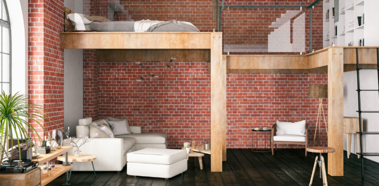 Agrandissement de maison avec une mezzanine