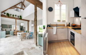 Rénovation cuisine Lons-le-Saunier cuisine ouverte cuisine fermée