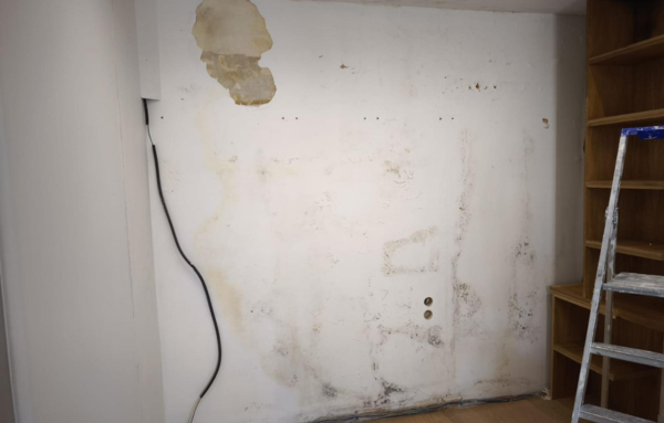 Dégât des eaux dans un appartement parisien 