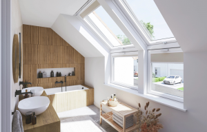 Aménager une salle de bain dans les combles