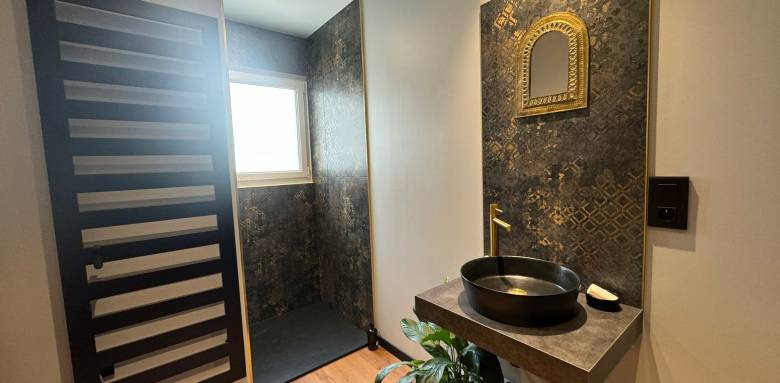 Crédence de salle de bain décorative en carrelage - Cholet 49