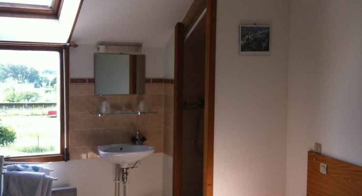 Chambres d'hôtel avant travaux, Pontorson (50)