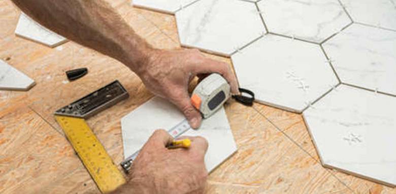 Inspirations déco : le carrelage hexagonal ou nid d'abeille