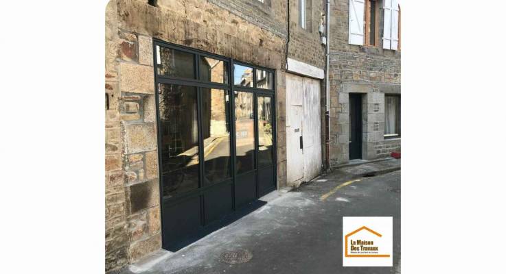 Rénovation d'une devanture de magasin à Blay (14 400) Après