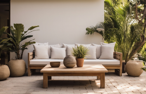 terrasse pavés