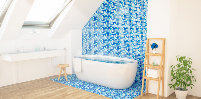 Salle de bains sous combles Arras