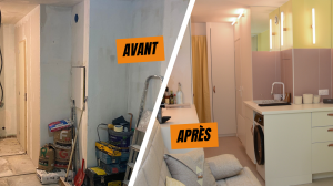 Rénovation appartement Paris 17 : Sublimer un studio étudiant de A à Z