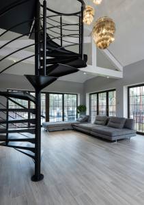 duplex ouvert pour gagner en espace et volumes