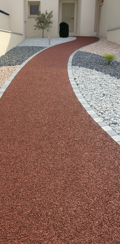 Le béton drainant (69340 FRANCHEVILLE)