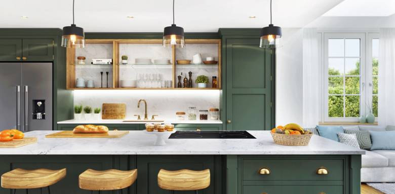 Une belle cuisine contemporaine