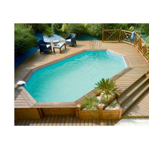 piscine semi enterrée