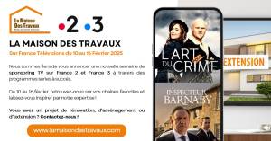 Pub France TV du 10 au 16 Février 2025 programmes 2.3