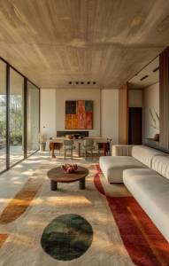 pièce de vie asymétrique !