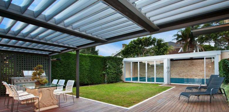 Une pergola près de Tours.