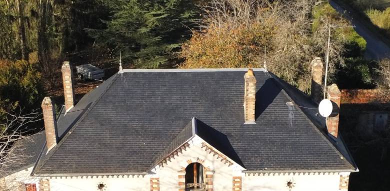 Toiture en ardoises