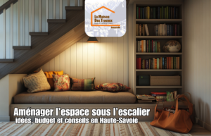 Aménager l’espace sous l’escalier en haute savoie
