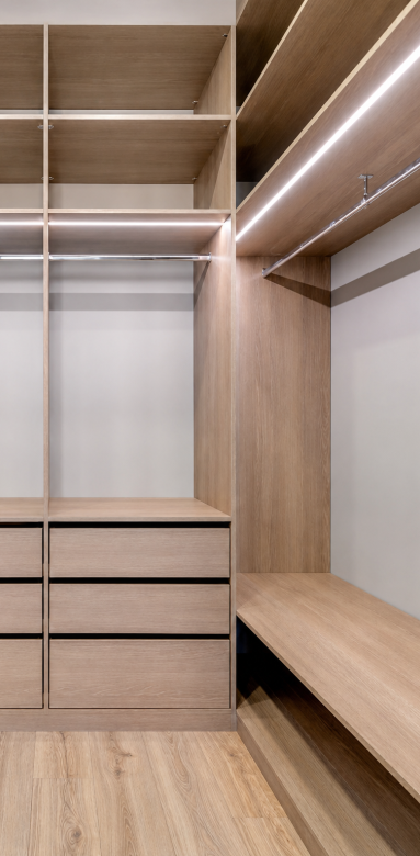 Dressing bois sur mesure taverny 95150