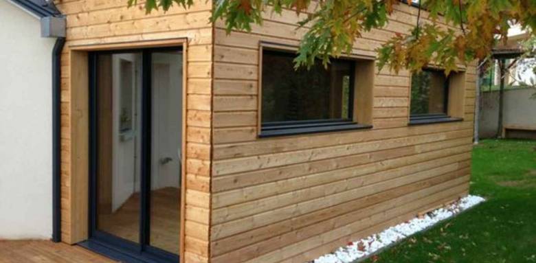 Extension en bois