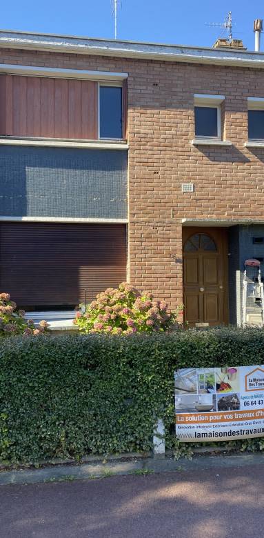 Rénovation complète d'une maison de lotissement semi-individuelle 