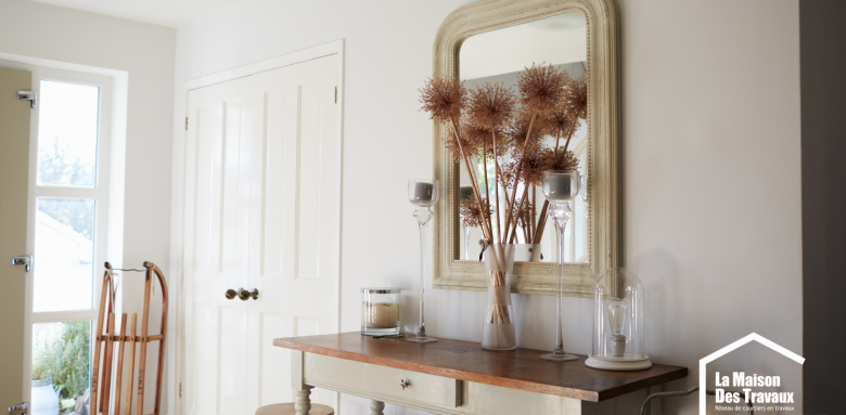 Aménagement entrée automne