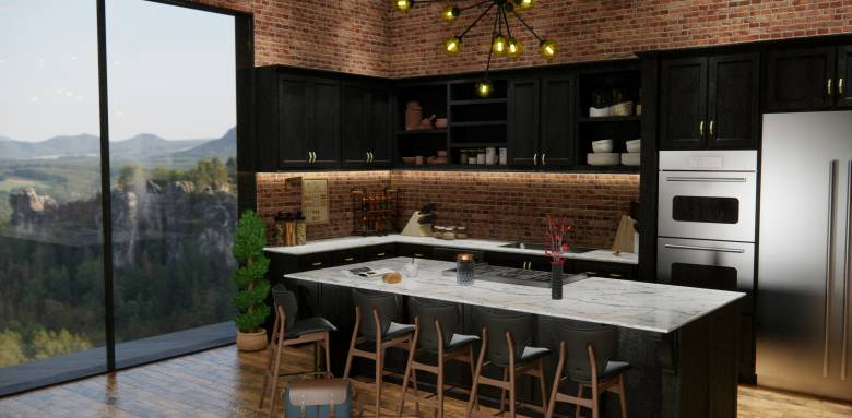 rénovation cuisine muret plan de travail