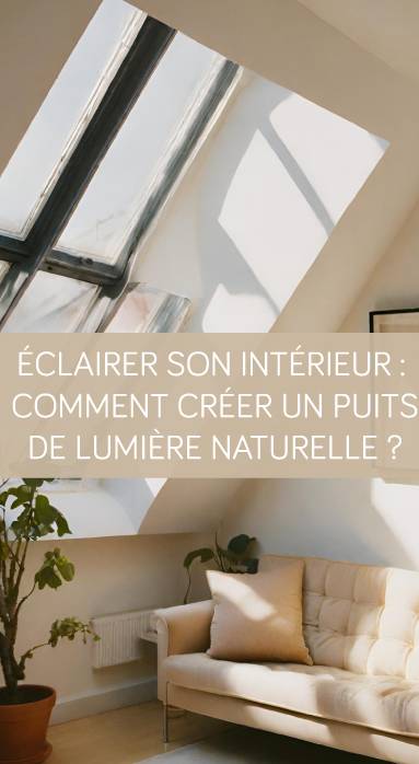 Éclairer son intérieur : Comment créer un puits de lumière naturelle Vannes