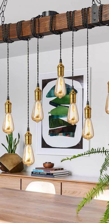 Luminaires suspensions salon salle à manger