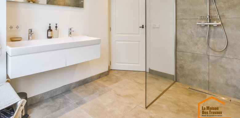 Revêtement sol salle de bain Albi