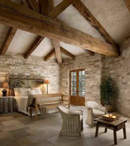 Chambre esprit campagne chic