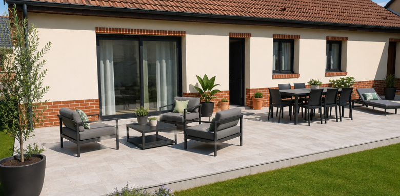 Création de terrasse à Craponne 69290