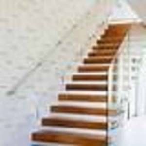 Escalier en chêne moderne sans contremarche