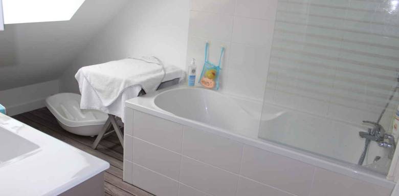 Combles aménagés en salle de bain - Nantes 44
