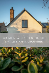 Amélioration énergétique d'une maison grâce à l'isolation extérieure