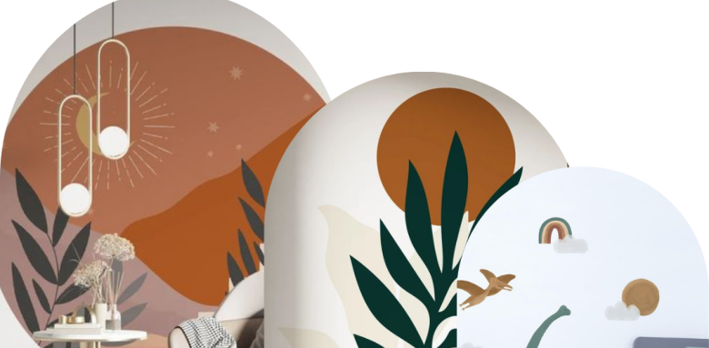 ✨ Transformez votre espace en un clin d'œil avec les autocollants muraux ! 🎨