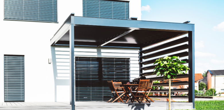 Pergola bioclimatique