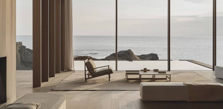 Ambiance Quiet luxury dans la pièce de vie