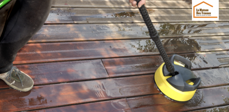 Entretien d'une terrasse en bois
