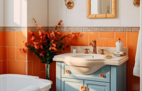 Salle de bain customisée